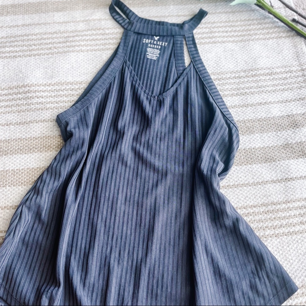 AE Soft & Sexy Sueded Top, worn once